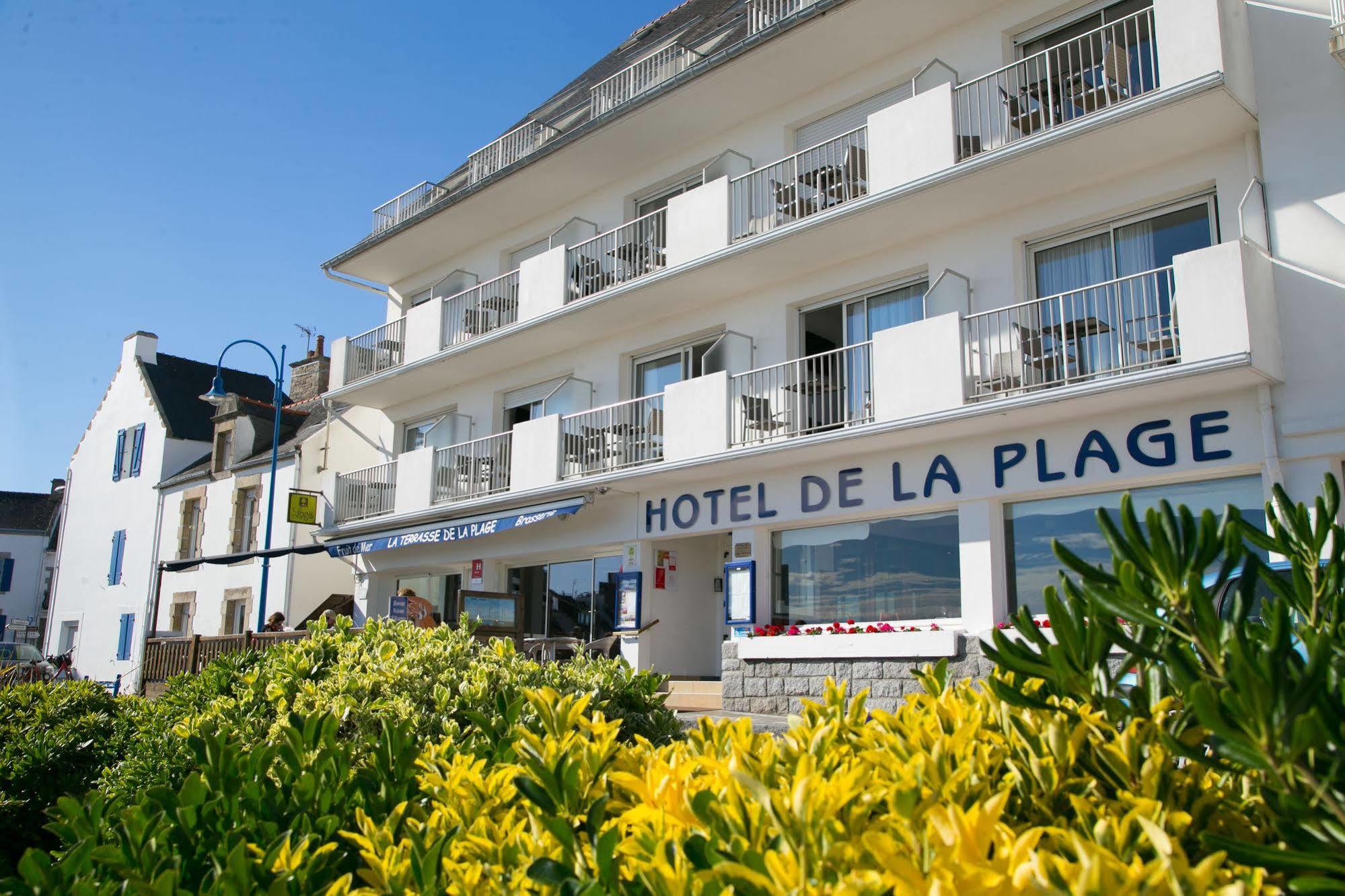Hôtel De La Plage Saint-Pierre-Quiberon Exterior foto